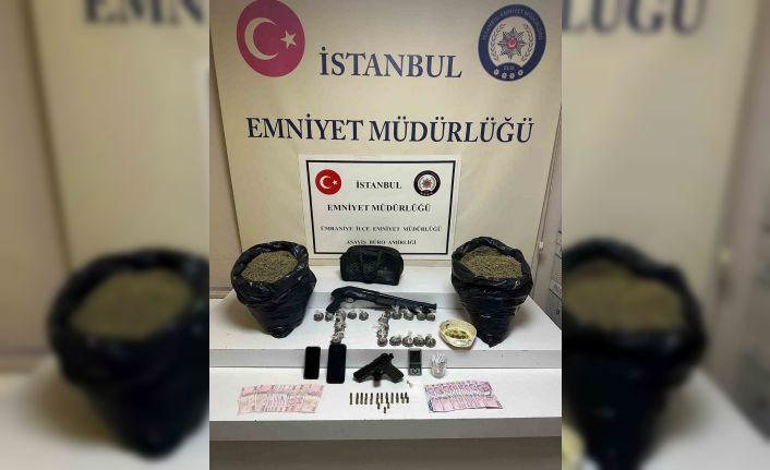 Ümraniye’de zehir tacirine baskın