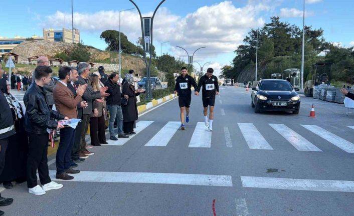 Üniversiteli gençler, Gazze için koştu