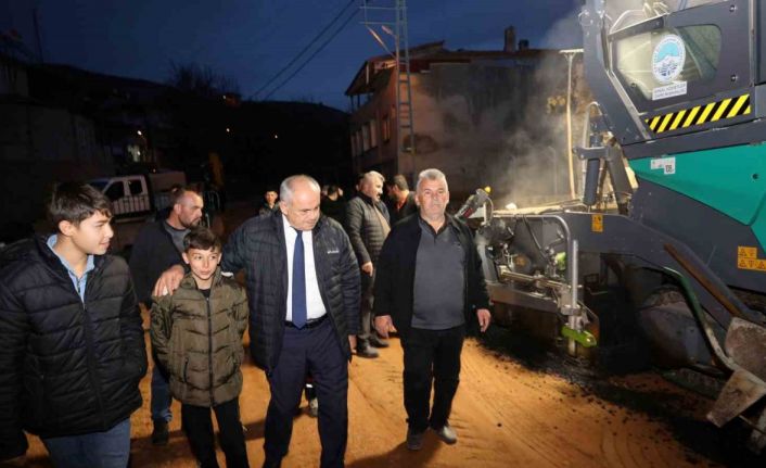 Yahyalı’da Karaköy Mahallesi sıcak asfalt konforuna kavuştu