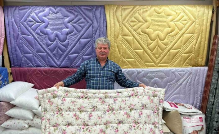 Yarım asırlık yorgancı: Kimse çocuğunu yorgancıya çırak olarak vermiyor