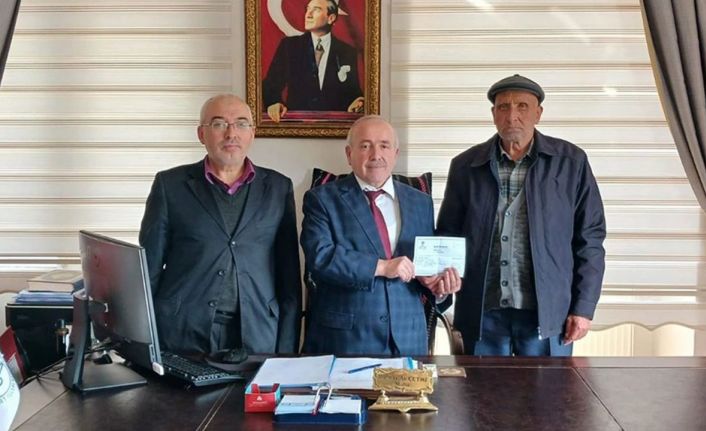 Yatağanlı hayırseverden Filistin’e bağış