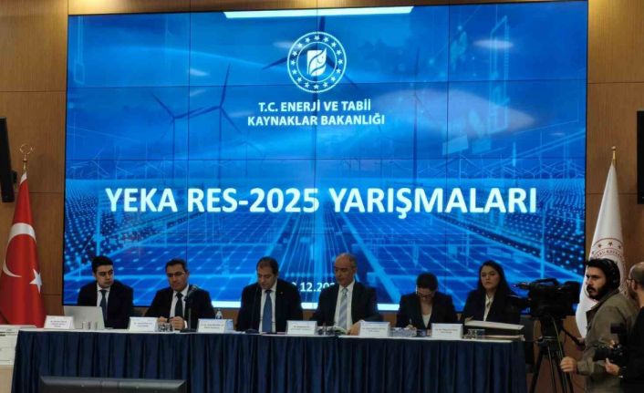 YEKA RES-2025 Yarışmaları tamamlandı: 6 bölge için teklifler belli oldu