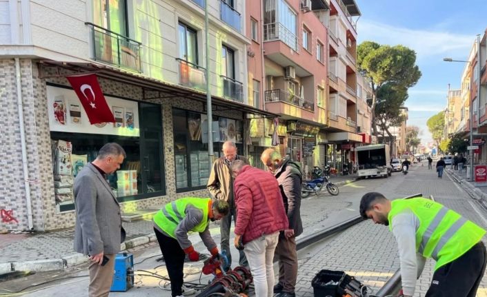 Yenipazar’da içme suyu hattı yenileniyor