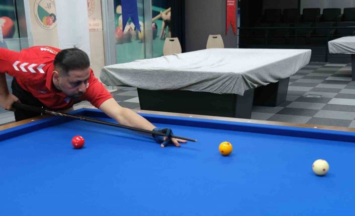 Yenişehir Belediyesi bilardo takımı, Ankara’da 1. Lig için mücadele edecek