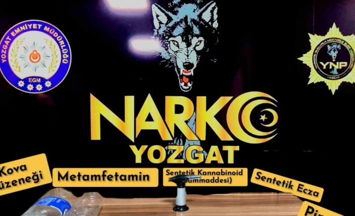 Yerköy’de uyuşturucu operasyonu