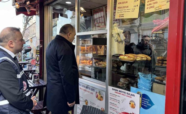 Yılbaşı öncesi İstanbul Caddesi’nde restoran ve kafelere "fahiş fiyat" denetimi