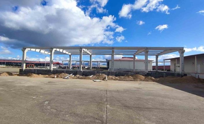 Yıllık 5 milyon kutu kedi-köpek maması üretim kapasitesine sahip olacak tesisinde çalışmalar sürüyor