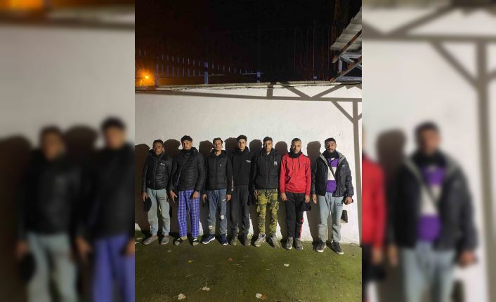 Yunanistan’a geçmeye çalışan 7 düzensiz göçmen yakalandı