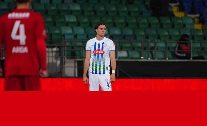 Ziraat Türkiye Kupası: Çaykur Rizespor: 2 - Gaziantep FK: 1 (İlk yarı)