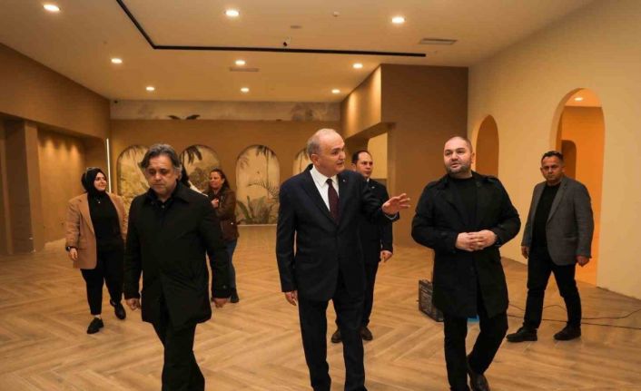 100 kişi kapasiteli olacak Bilim Merkezi Kütüphanesi’nde sona doğru