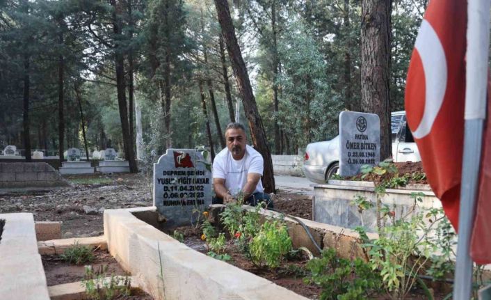 Ailesi depremde enkaz altında kalan acılı baba, eşi ve iki evladının öldüğü Yağmur Apartmanı’nda suçluların cezalarının çekmesini istiyor