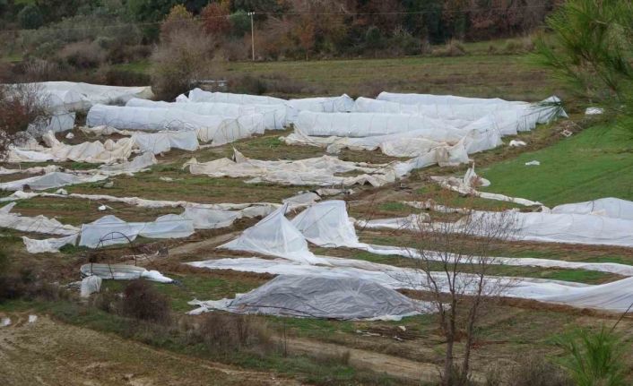 Antalya’daki hortum anı kamerada: Konteynerler savruldu, araç gitmekte zorlandı