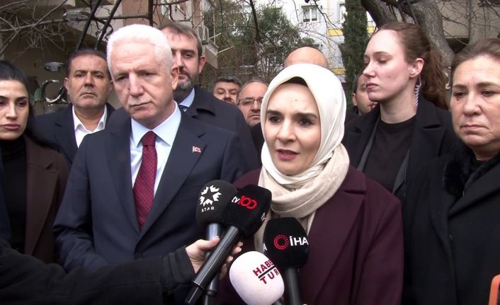 Atlas Çağlayan’ın ailesine taziye ziyaretinde bulunan Aile Bakanı Göktaş: "Ailenin acısını çok derinden paylaşıyoruz"