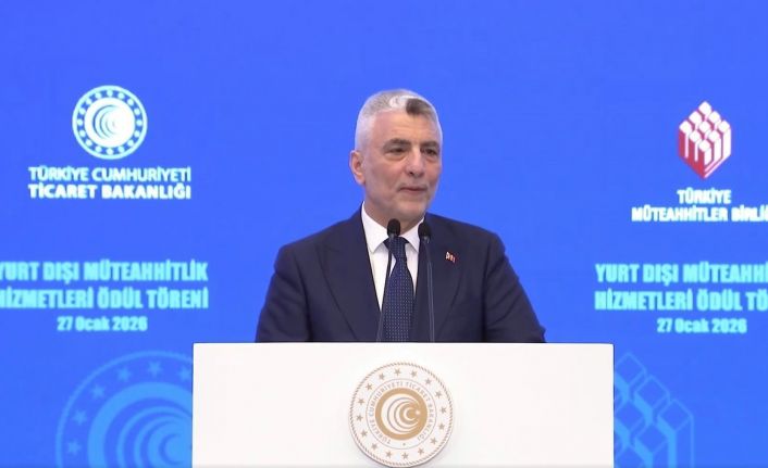 Bakan Bolat: "Dış müteahhitlik alanında 23 yılda 500 milyar dolar üzerine ilave bir proje geliri ortaya konmuştur"