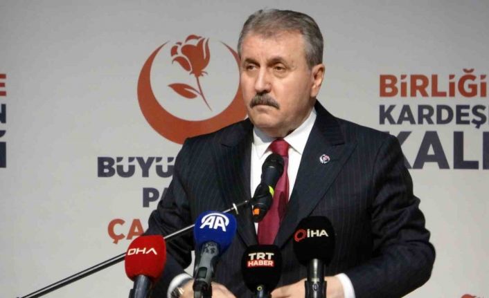 BBP Genel Başkanı Destici: "Terörle, teröristle müzakere olmaz, mücadele edilerek kökü kazınmalıdır"