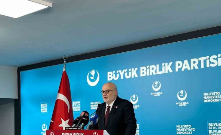 BBP Genel Sekreteri Yelis: "Milletimize 33 yıldır hizmet etmiş olmanın verdiği gurur ve mutluluğu yaşıyoruz"