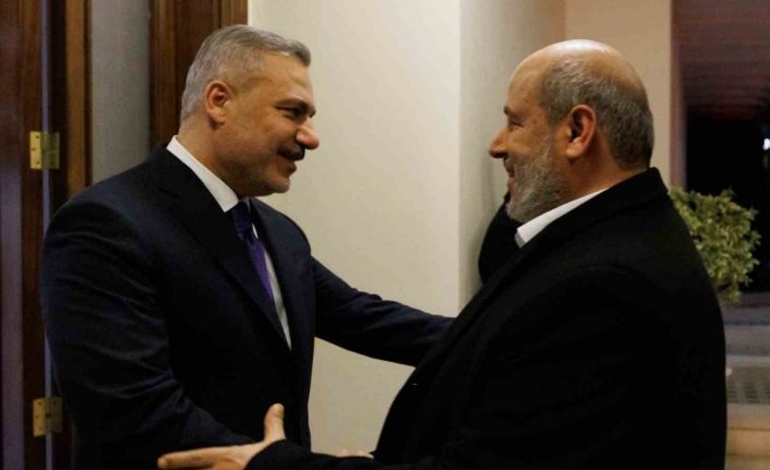 Dışişleri Bakanı Fidan, Hamas Siyasi Büro Üyesi Halil Hayye ile görüştü