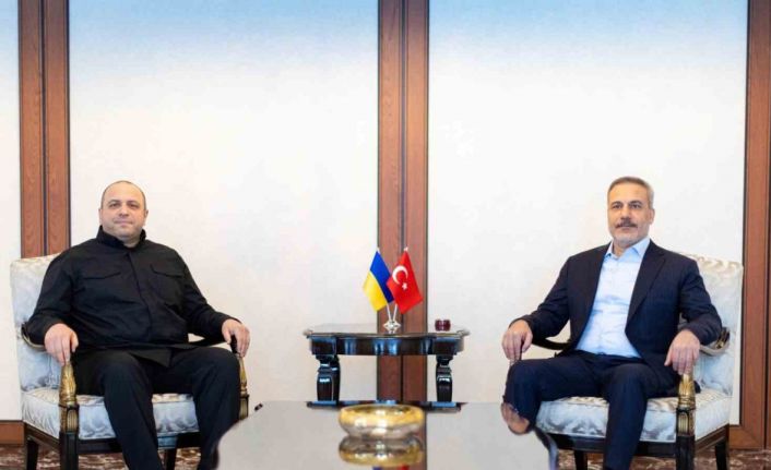 Dışişleri Bakanı Fidan, Ukrayna Milli Güvenlik ve Savunma Konseyi Sekreteri Umerov ile görüştü