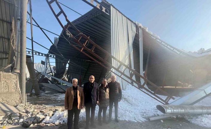 DTSO Başkan Vekili Erdal Avşar, fabrikaları zarar gören üreticilerle bir araya geldi