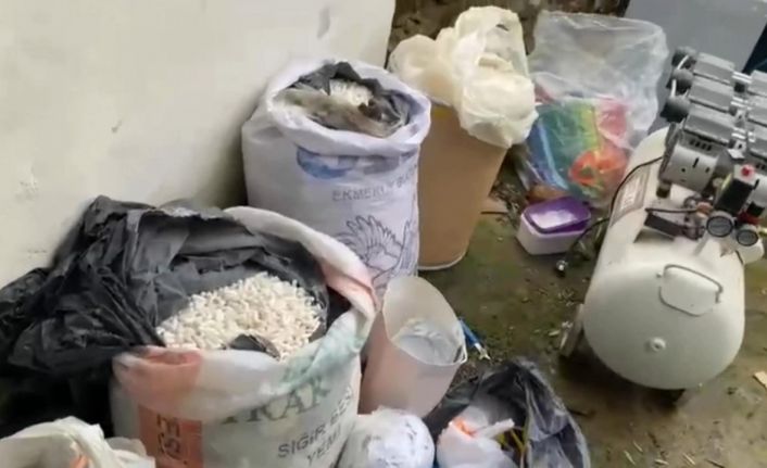 Edirne’de evini uyuşturucu imalathanesine çevirmiş: Operasyonda 117 kilo uyuşturucu ele geçirildi