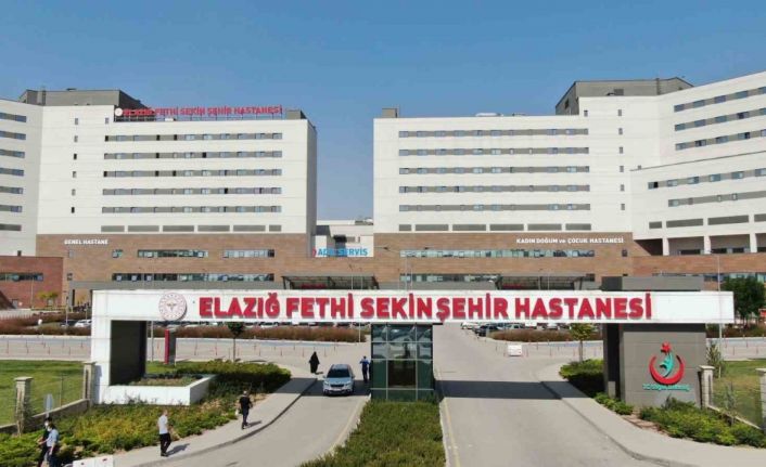 Elazığ Fethi Sekin Şehir Hastanesi’nde 1 yılda 2 milyon 810 bin hasta tedavi edildi