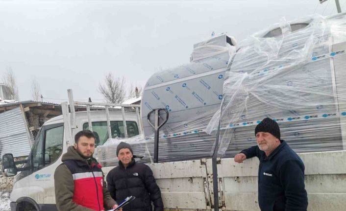 Emet’te Tarımsal Kalkınma Kooperatifine 3 bin litre kapasiteli süt soğutma tankı