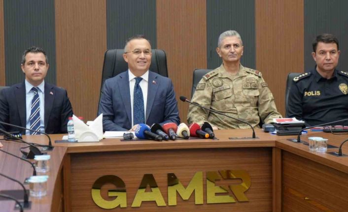 Gaziantep’te 626 terör operasyonu yapıldı, 662 kilo uyuşturucu ele geçirildi