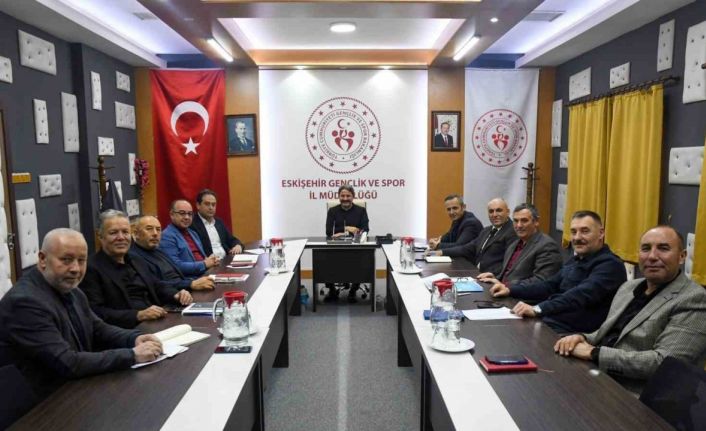 Gençlik ve Spor İl Müdürlüğü’nde yılın ilk değerlendirme toplantısı gerçekleşti
