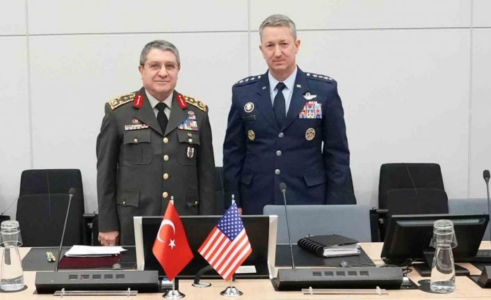 Genelkurmay Başkanı Bayraktaroğlu, ABD Genelkurmay Başkanı Caine ile bir araya geldi
