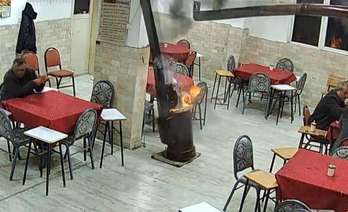 Güzel kokması için sobaya dökülen kolonya ortalığı savaş alanına çevirdi