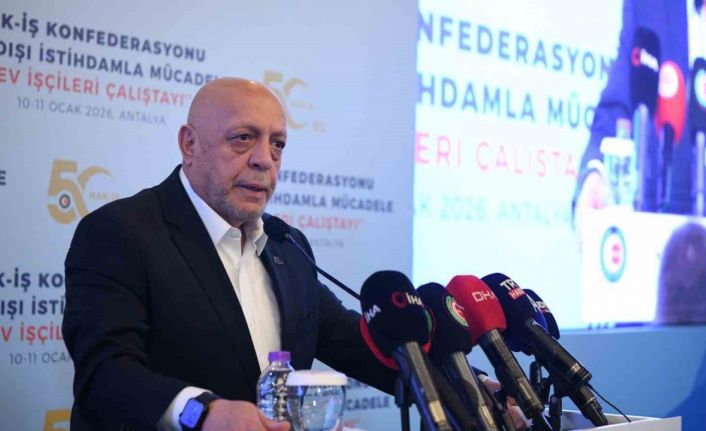 HAK-İŞ Genel Başkanı Mahmut Arslan: "Taşeronda tarih yazdık, şimdi sıra ev işçilerinin haklarında"