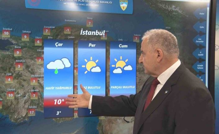 Hava Tahmin Uzmanı Macit: "3 Büyükşehir’de hava sıcaklıkları pazar gününe kadar artacak"