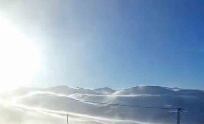 Iğdır’ın yüksek kesimlerinde tipi ve fırtına hayatı olumsuz etkiliyor