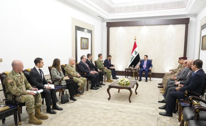 Irak Başbakanı Sudani, CENTCOM heyetiyle Suriye’deki terör örgütü DEAŞ unsurlarının naklini görüştü