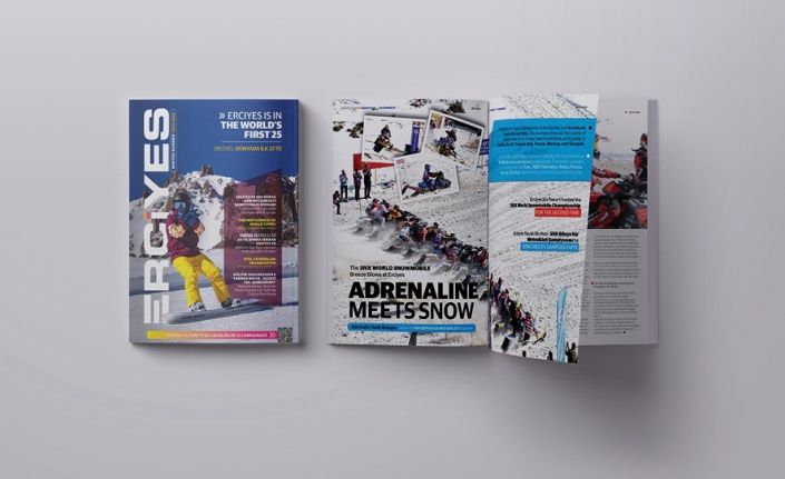 Kayseri’nin iki dilli tek turizm dergisi ‘Erciyes’ 10’uncu sayısı ile okurlarının karşısında