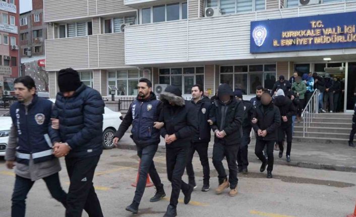 Kırıkkale merkezli yasa dışı bahis operasyonunda 14 şüpheli tutuklandı