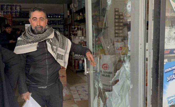 Marketten 2 milyon lira haraç isteyip silahlı saldırı düzenlediler iddiası