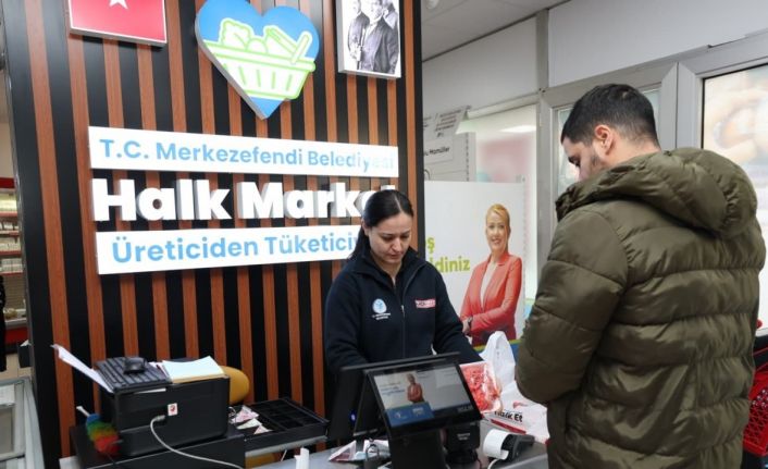 Merkezefendi Halk Şarküteri vatandaşlara uygun fiyatlı süt ürünleri sunuyor