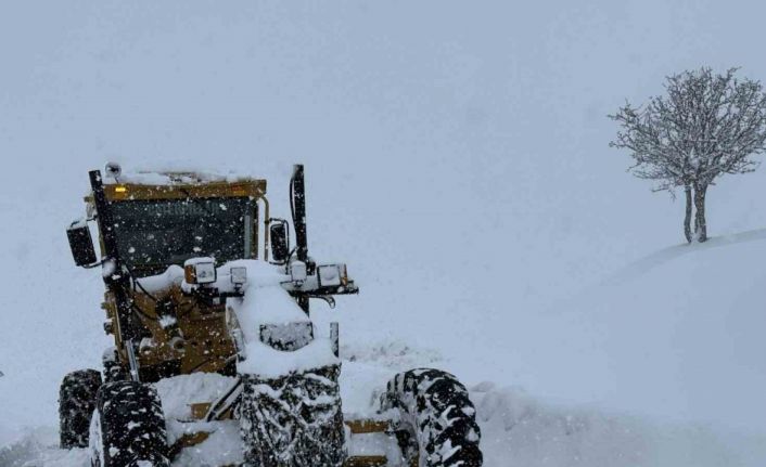 Muş’ta 176 köy yolu ulaşıma kapandı, ekipler hastalar için seferber oldu