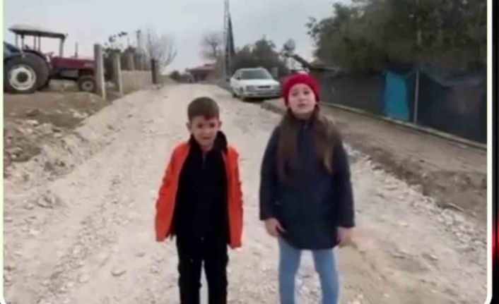 ‘Okula gidip gelemiyorum, sokakta kardeşlerimle oynayamıyorum’ diyerek belediye başkanına seslenen çocukların istekleri yerine getirildi