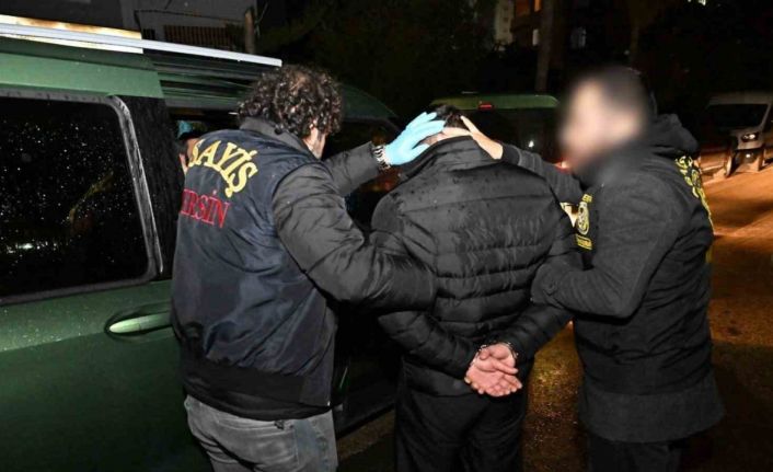 Özel harekatlı baskında cinayetten 27 yıl hapis cezasıyla aranan hükümlü yakalandı