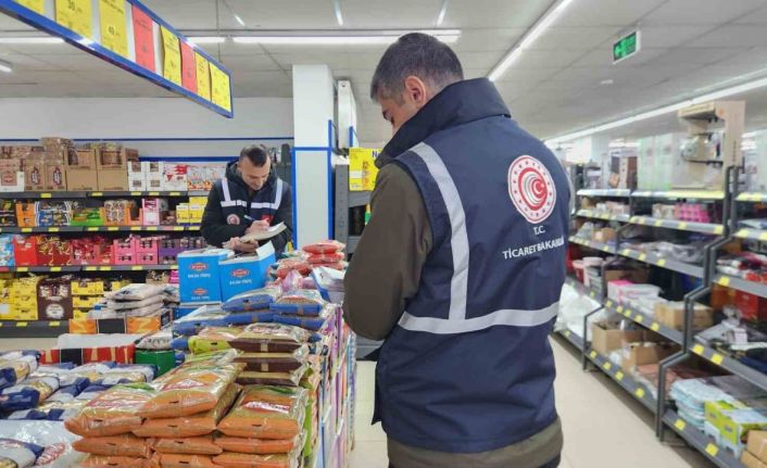 Ramazan ayı öncesi Tunceli’de zincir marketlere fahiş fiyat denetimi