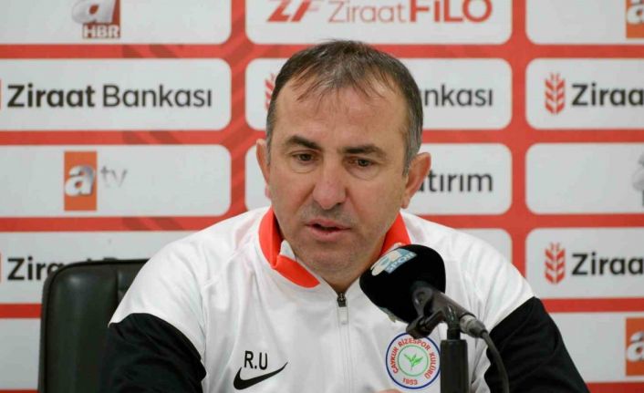 Recep Uçar: "Önemli bir avantajı kaybettik ama şansımızı son maça kadar kovalamak istiyoruz"