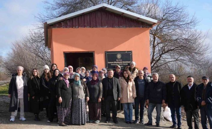 Samsun’da kırsal mahalleler için ’Köy Fırınları Projesi’: 10 fırın inşa edildi