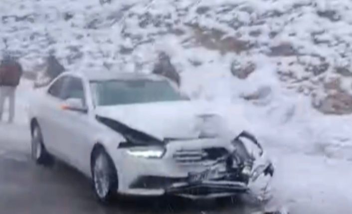 TAG Otoyolu Gaziantep kesiminde çok sayıda kaza meydana geldi