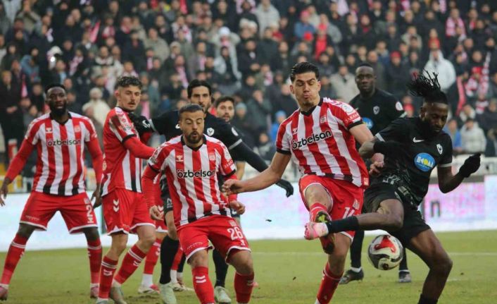 Trendyol 1. Lig: Özbelsan Sivasspor: 1 - Amed Sportif Faaliyetler: 1