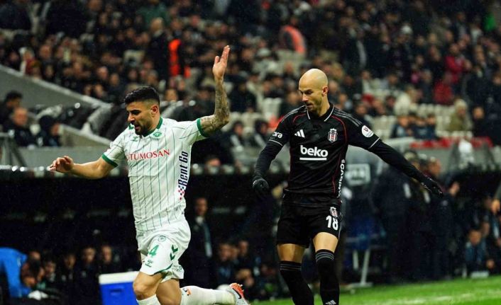 Trendyol Süper Lig: Beşiktaş: 0 - Konyaspor: 0 (Maç devam ediyor)
