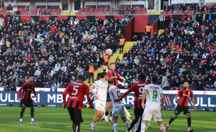 Trendyol Süper Lig: Gaziantep FK: 1 - Konyaspor: 1 (Maç sonucu)