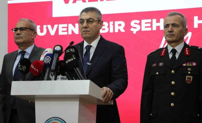 Vali Toros açıkladı: Mersin’de suç oranları düştü, aydınlatma oranı yüzde 99,6’ya yükseldi