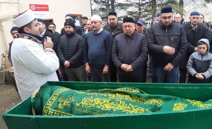 Yanan evinin önünde kedisine sarıldığı fotoğrafla tanınan Ali Meşe son yolculuğuna uğurlandı